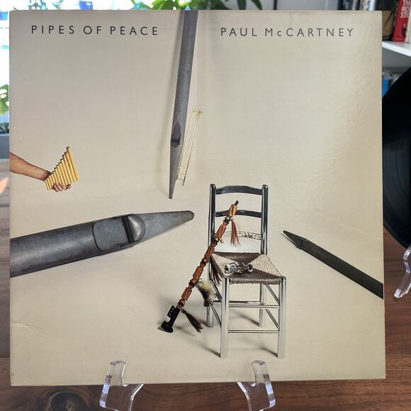 Paul McCartney Pipes Of Peace Vinyl LP Gatefold 1983 Columbia AL 39149 - Picture 2 of 12